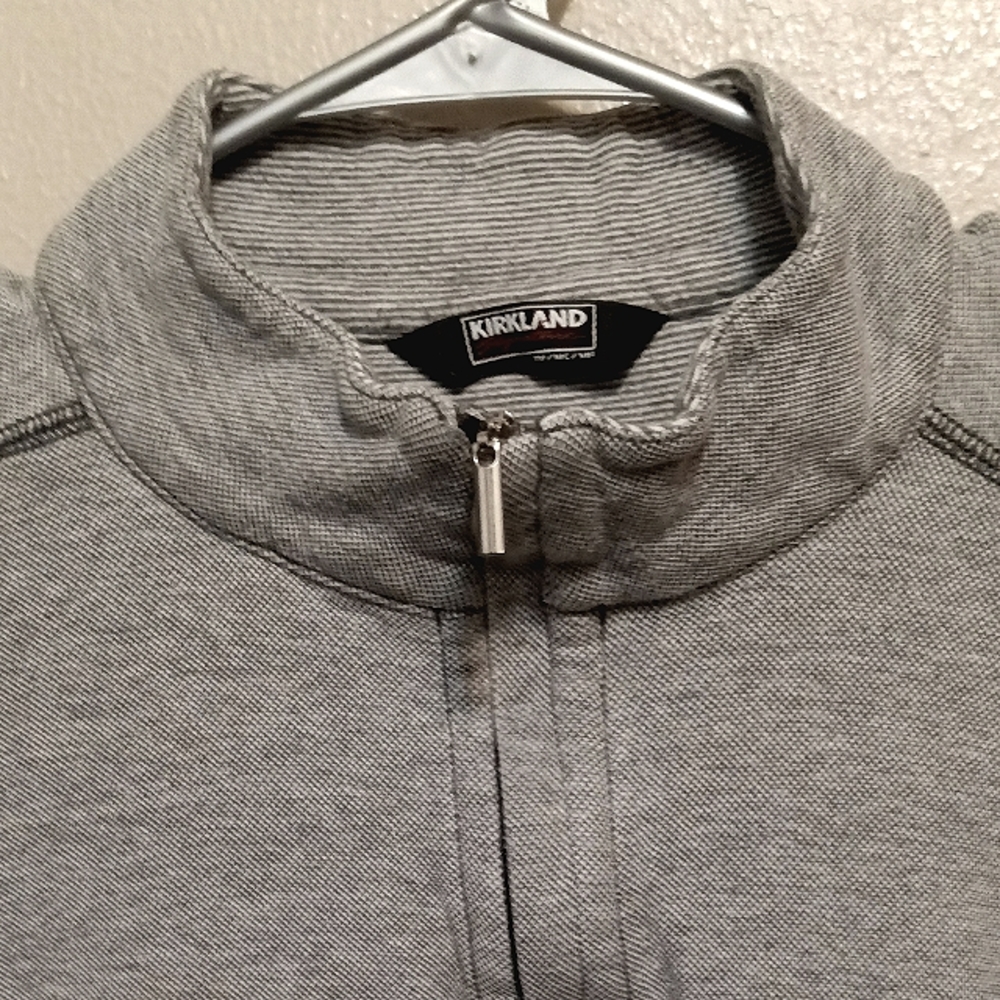 Kirkland Quarter Zip pullover sweater - Picture 6 of 7